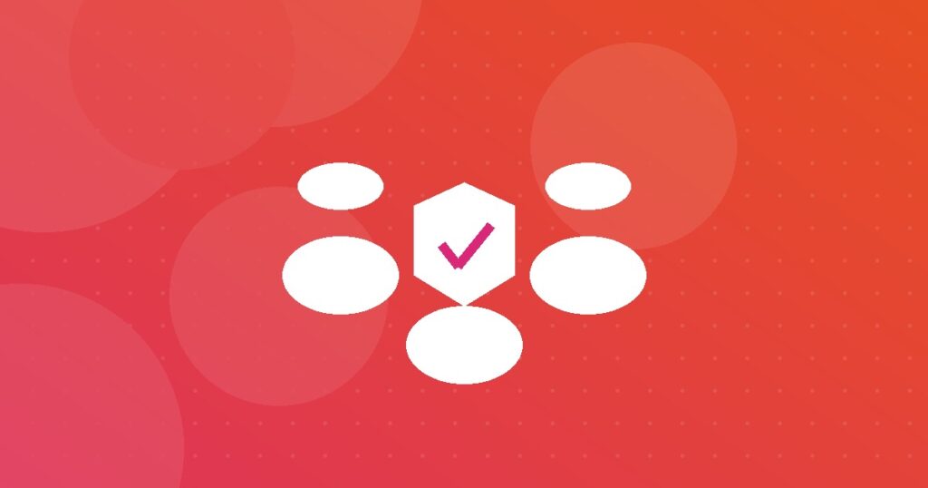 Icono de escudo con check representando la configuracion de privacidad en redes sociales